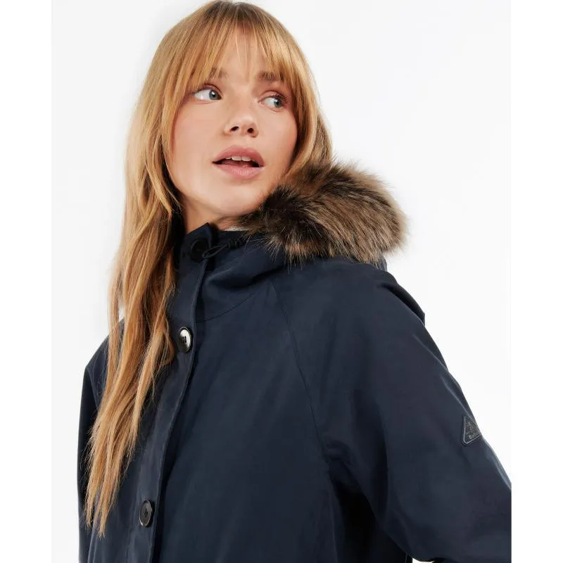 Barbour Foxton Ladies Waterproof Jacket - Navy/Dark Chambray