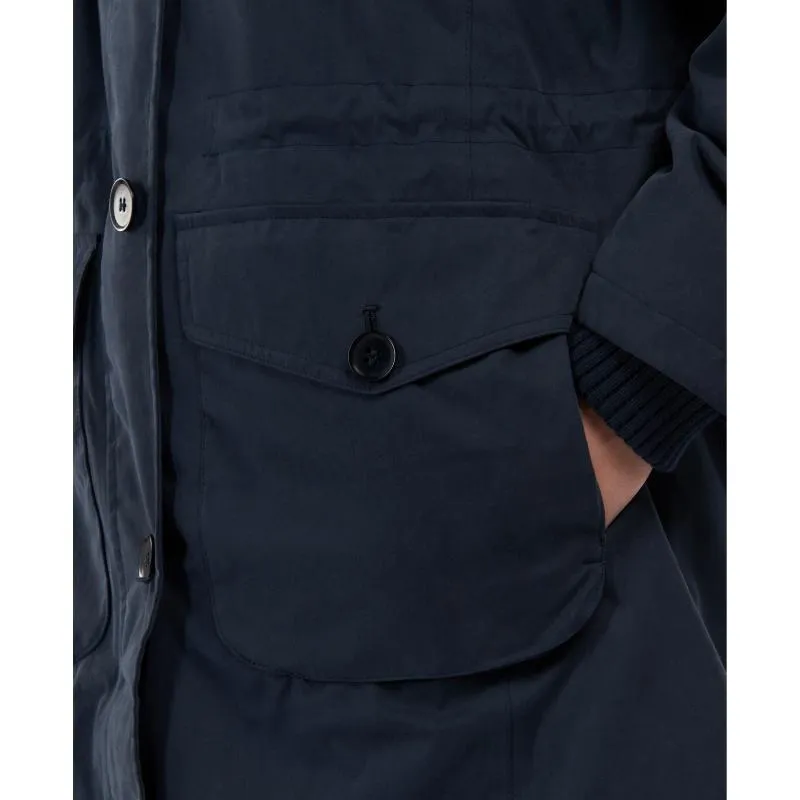 Barbour Foxton Ladies Waterproof Jacket - Navy/Dark Chambray