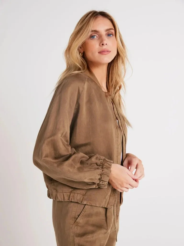 Bella Dahl Chloe Bomber Jacket