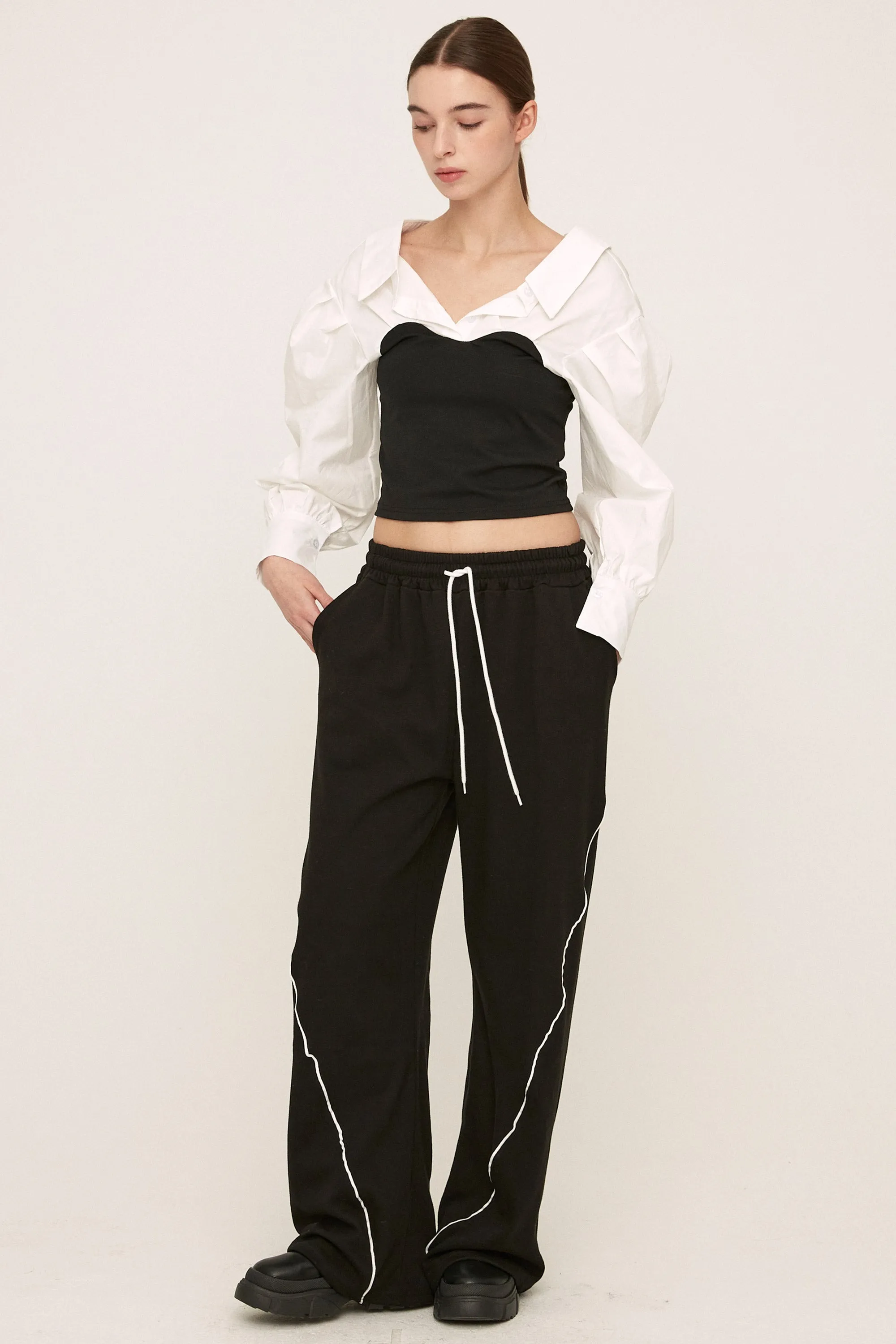 Billie Wide Leg Track Pants