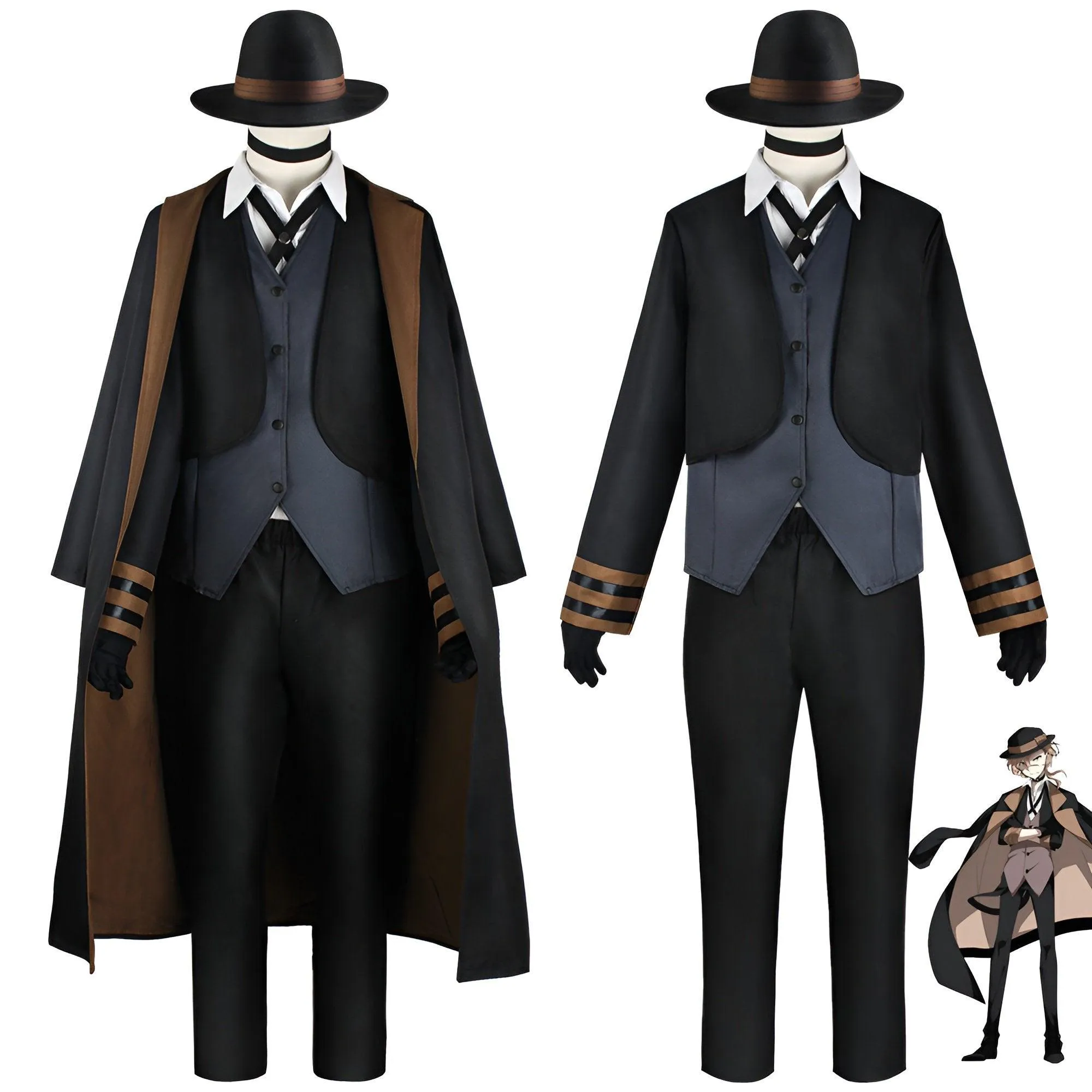 Bungo Stray Dogs Nakahara Chuuya Cos Suit