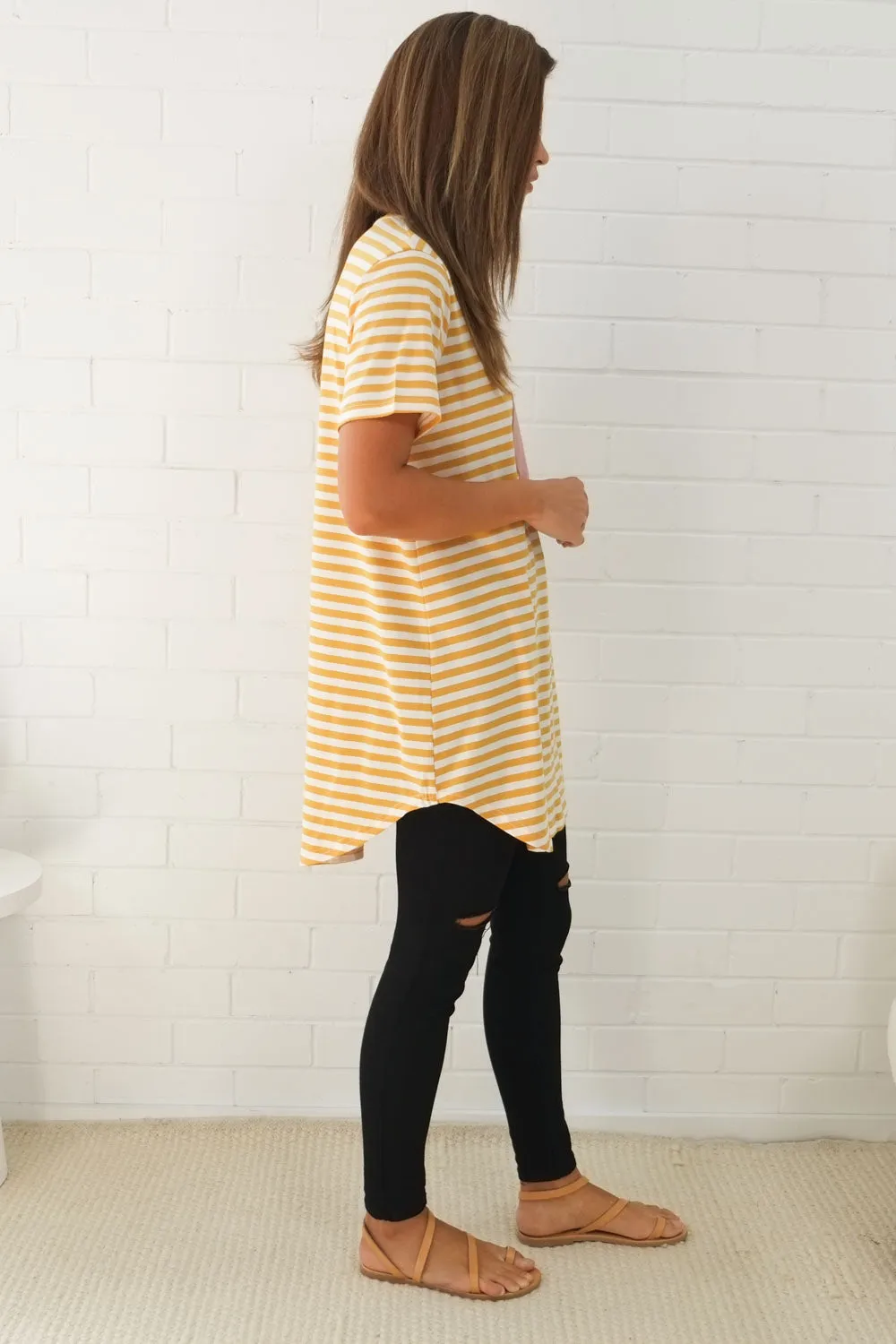 Chey Stripe Tee Dress