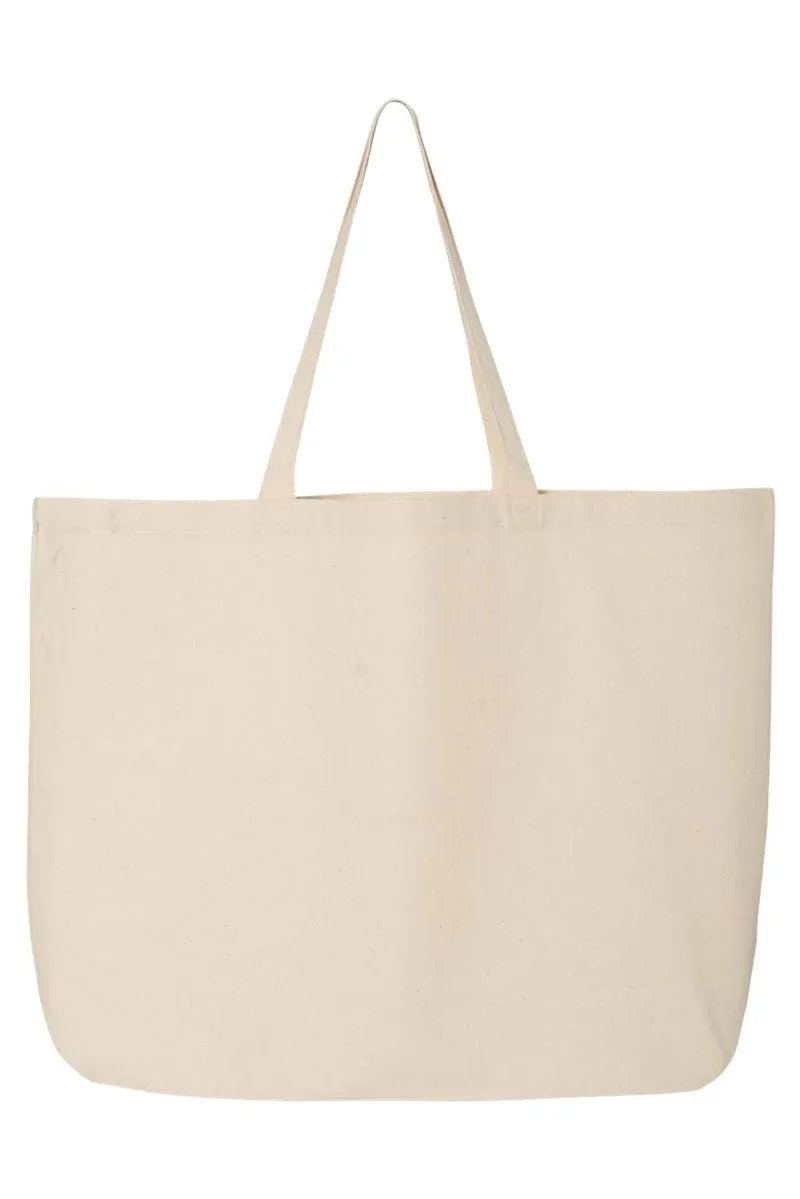 Chinoiserie Stethoscope Bow Canvas Jumbo Tote