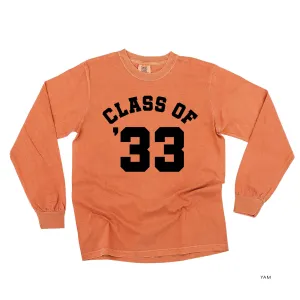 CLASS OF '33 - LONG SLEEVE COMFORT COLORS TEE