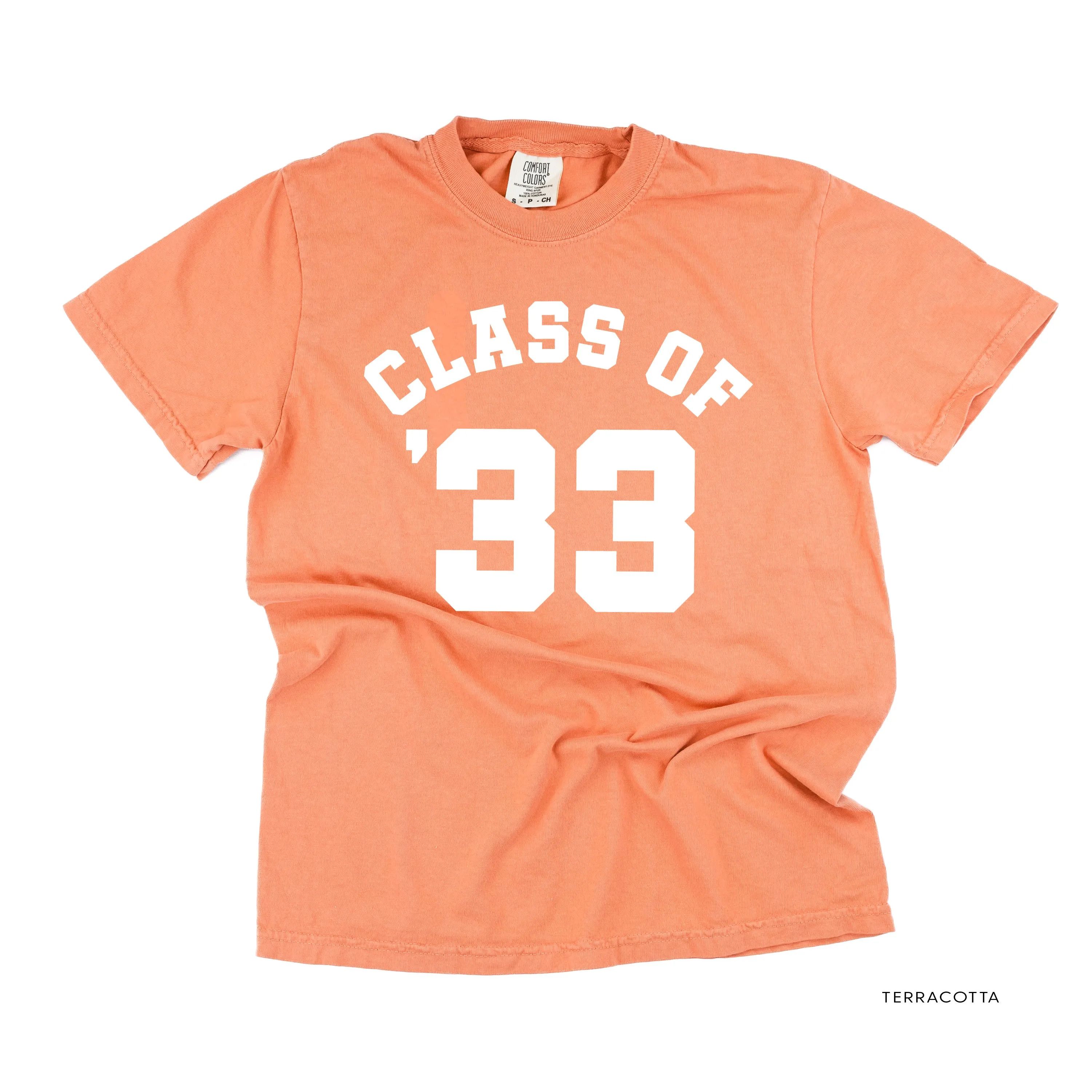 CLASS OF '33 - SHORT SLEEVE COMFORT COLORS TEE