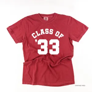 CLASS OF '33 - SHORT SLEEVE COMFORT COLORS TEE