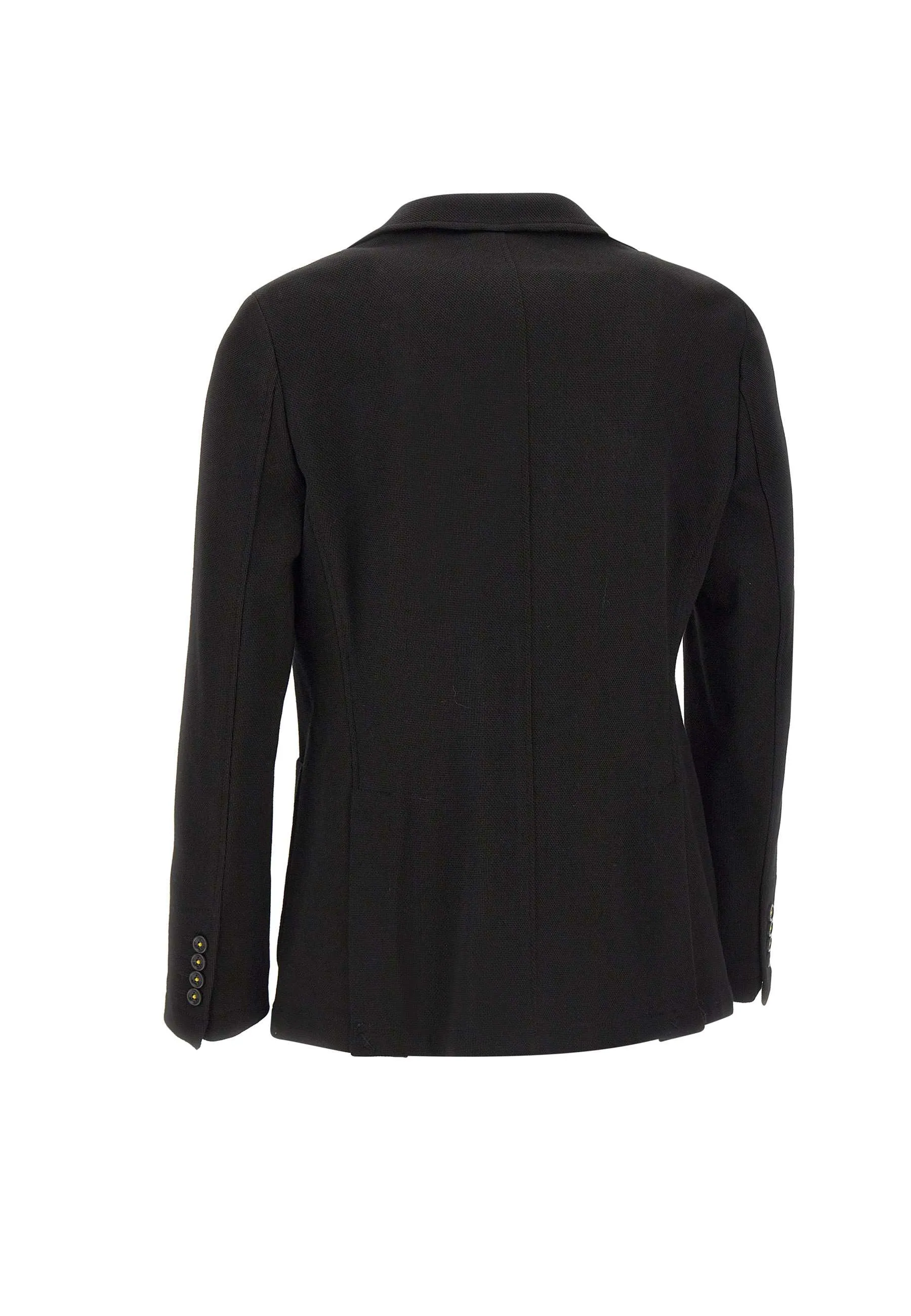 Cotton Blend Black Blazer