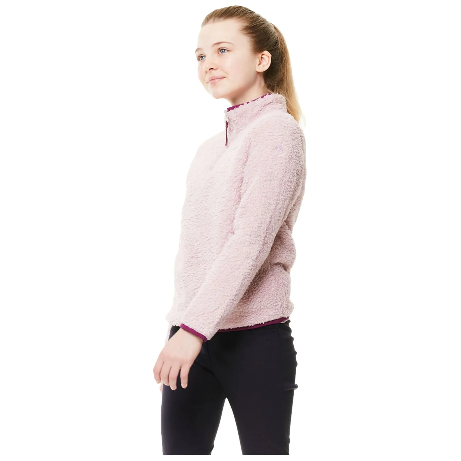 Craghoppers Junior Girls Angda Half Zip Fleece