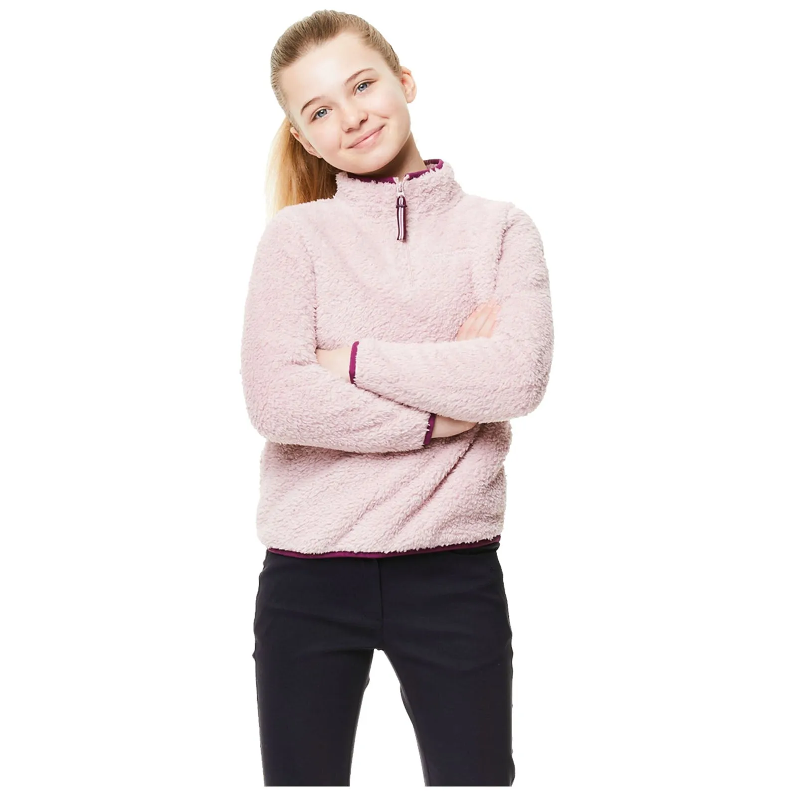 Craghoppers Junior Girls Angda Half Zip Fleece