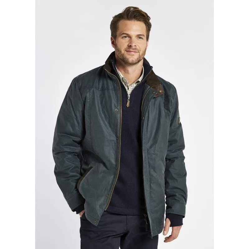 Dubarry Carrickfergus Mens Primaloft Wax Jacket - Dark Pebble