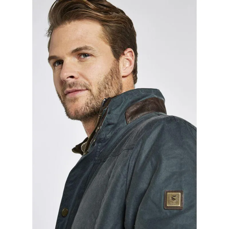 Dubarry Carrickfergus Mens Primaloft Wax Jacket - Dark Pebble