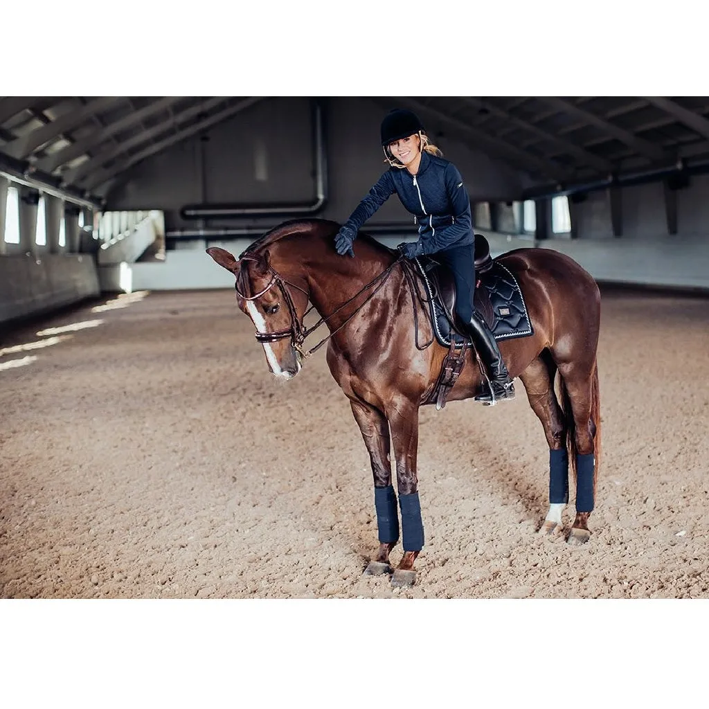 Equestrian Stockholm Fleece Jacket - Navy