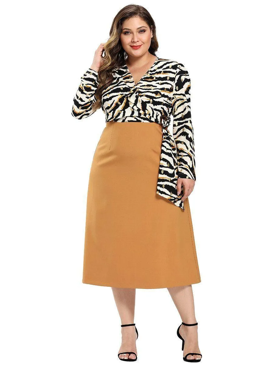 Escape From It Leopard Print Dress