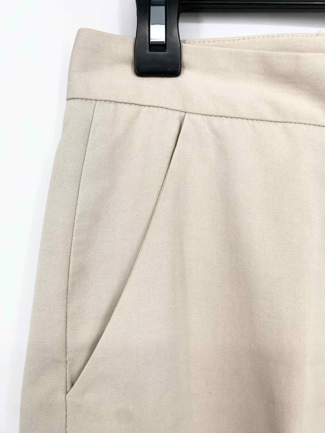 FARHI Women's Khaki Wide Leg Professional Size 4 Pants