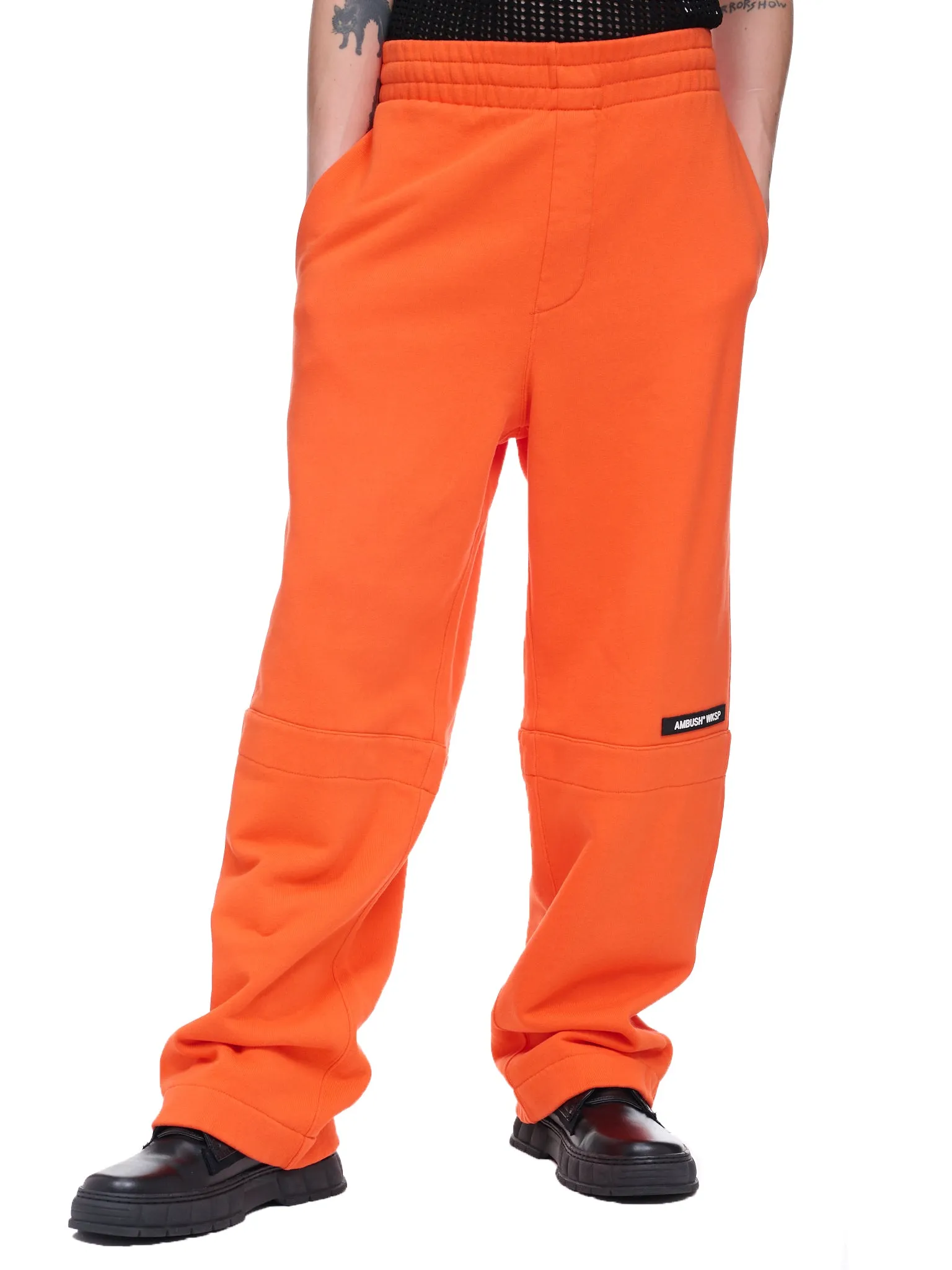 Kimono Sweatpants (BMCH012-FLE001-RED-ORANGE)