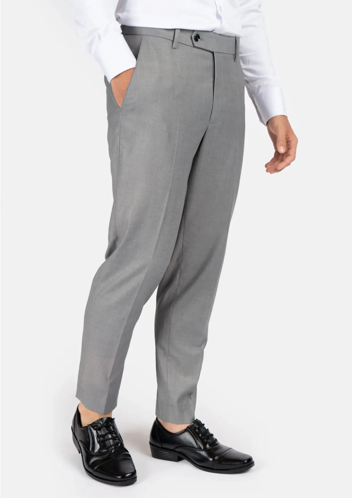 Light Grey Twill Pants