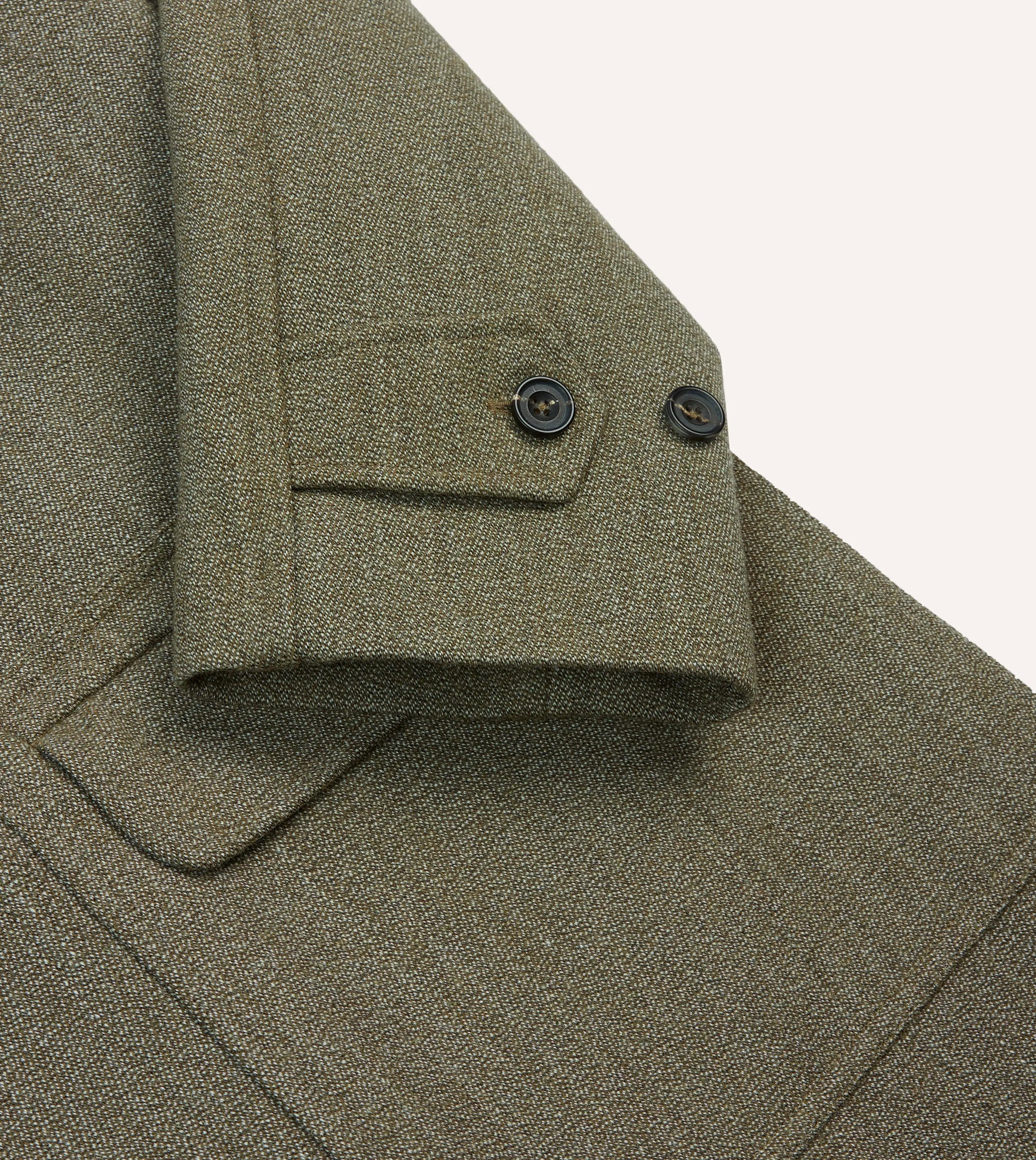 Lovat Keeper's Tweed Raglan Coat