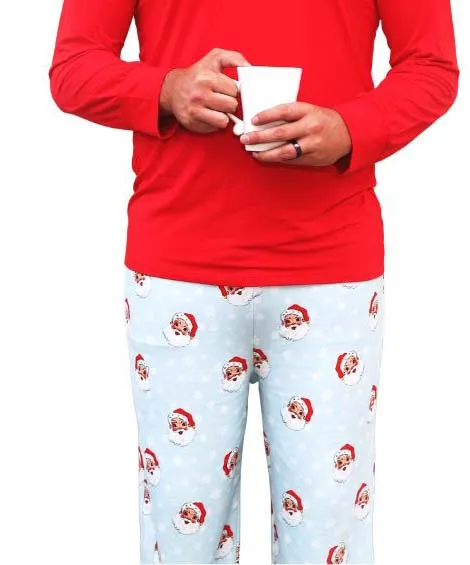 Merry & Bright Magic Gingerbread - Men's Bamboo Lounge Pant