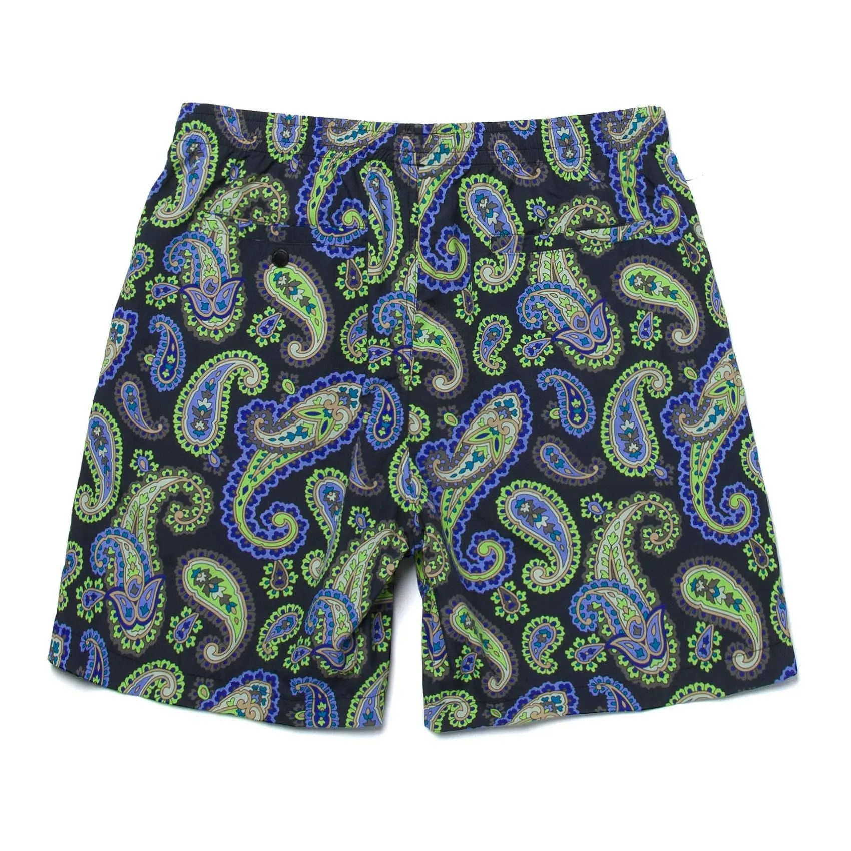 PAISLEY EASY SHORT - BLACK