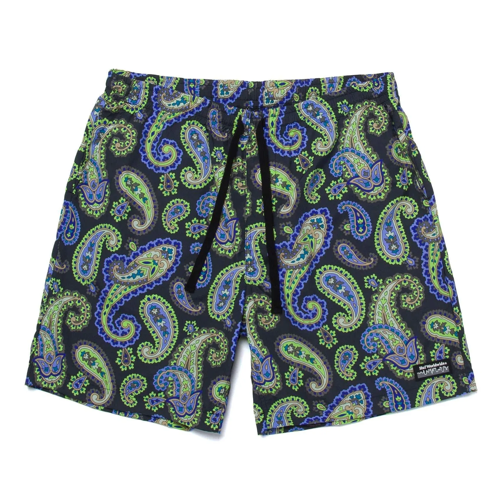 PAISLEY EASY SHORT - BLACK