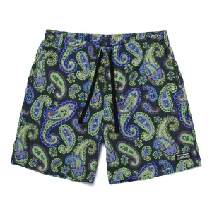 PAISLEY EASY SHORT - BLACK