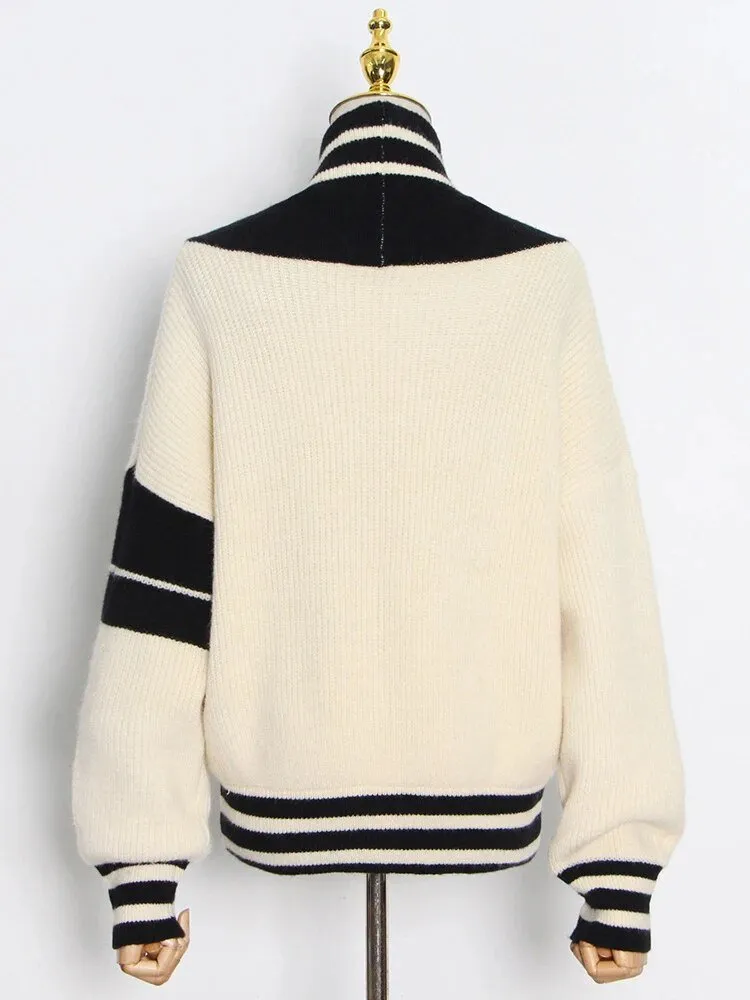 Pre Order:  Sailor Striped Knit Cardigan