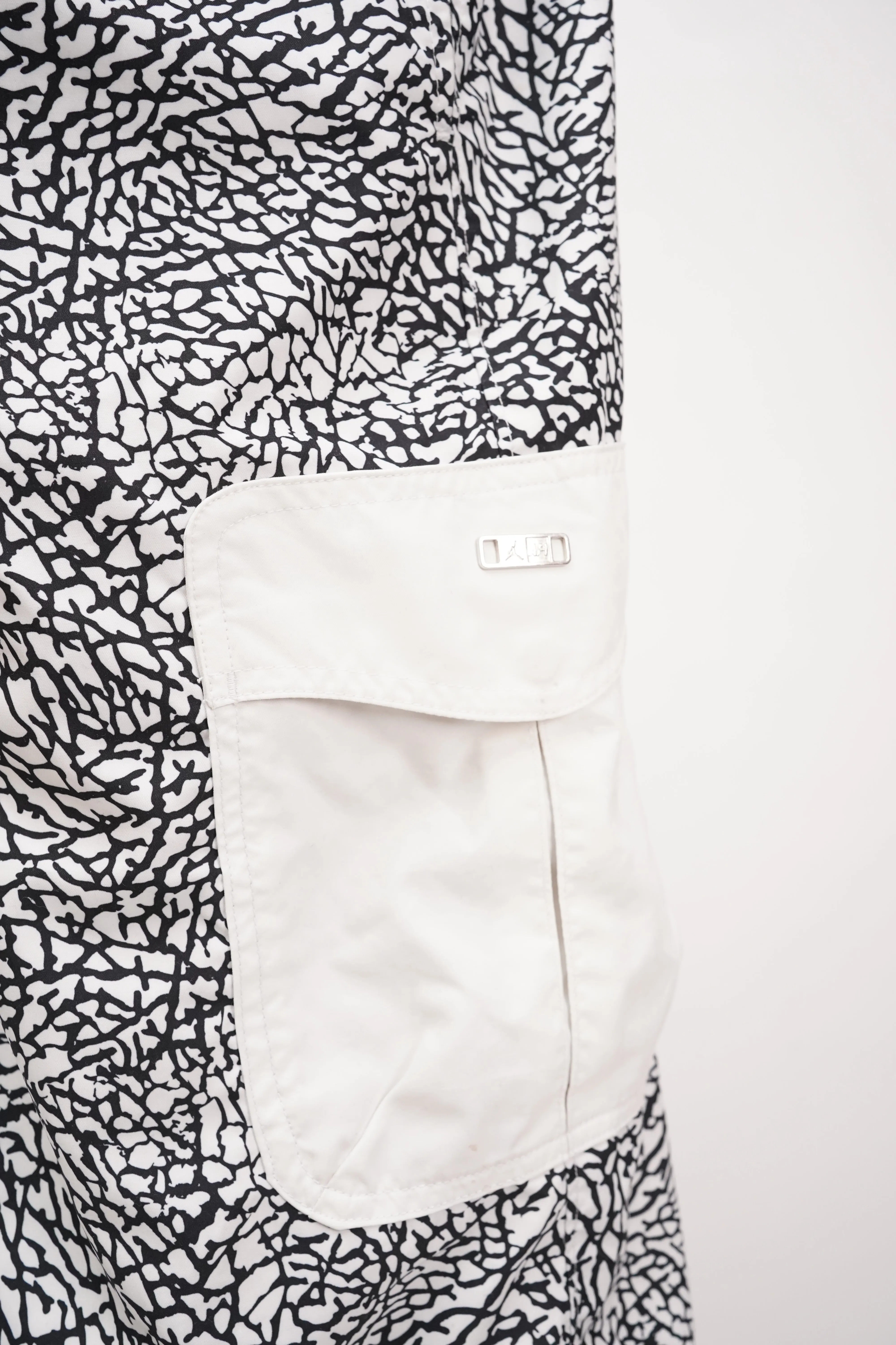 "JORDAN" -Polyester Easy Wide Shorts-