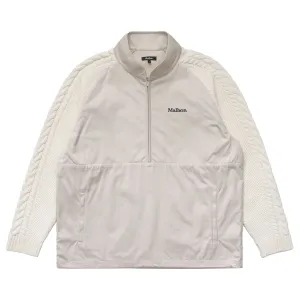 Remington Half Zip Hybrid Jacket Ivory - W24