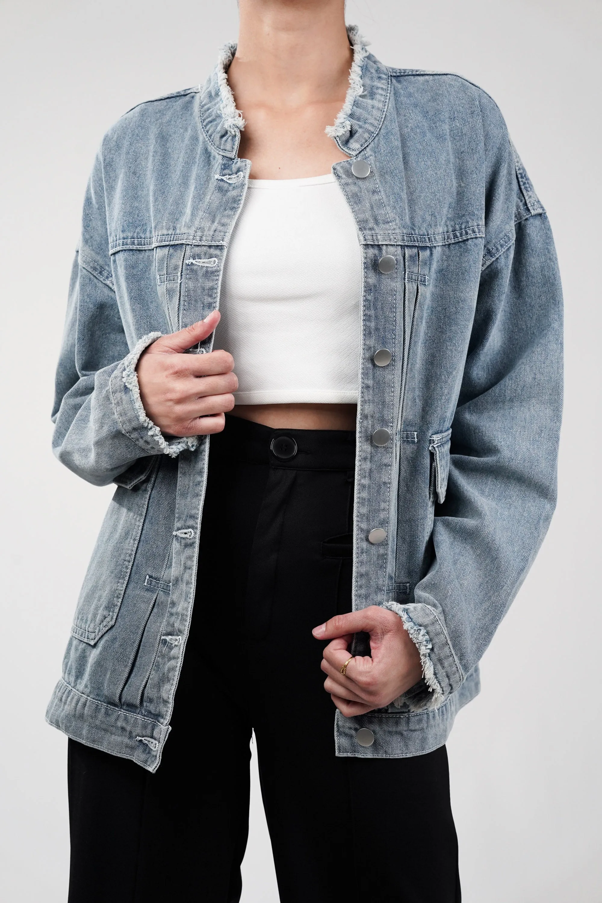 Swagger Style Denim Jacket