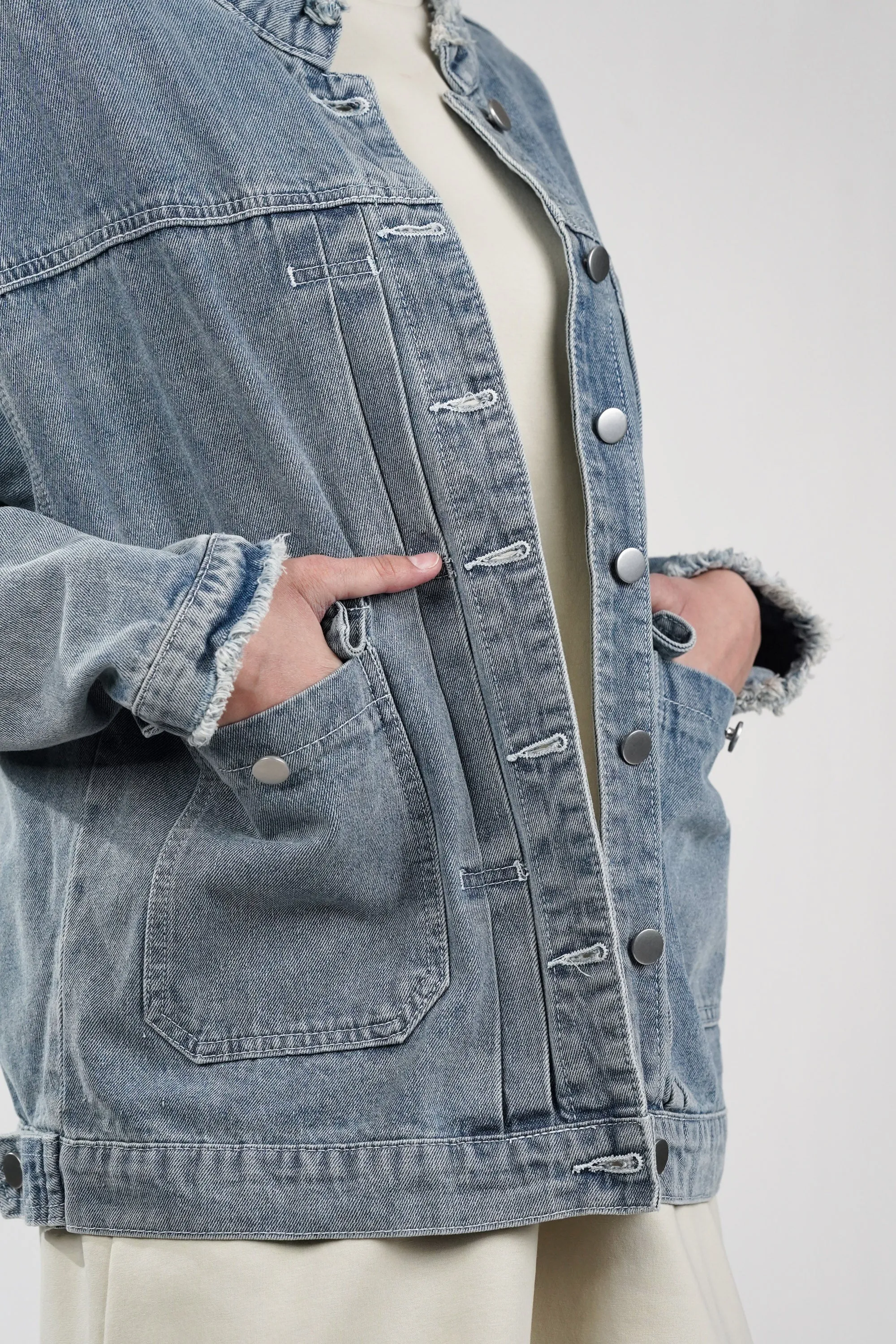 Swagger Style Denim Jacket