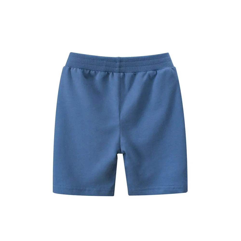 Toddler/Kid Boys Scissors-Paper Design Shorts