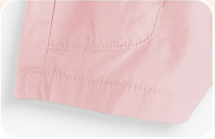 Toddler/Kid Girl's Summer Pink Shorts with Pockets