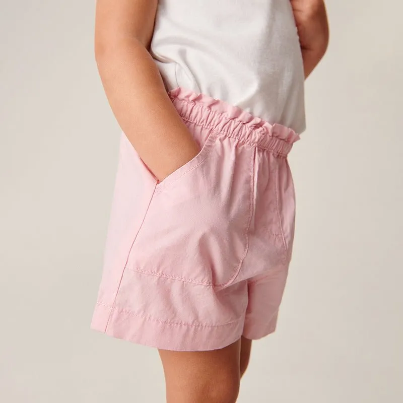 Toddler/Kid Girl's Summer Pink Shorts with Pockets