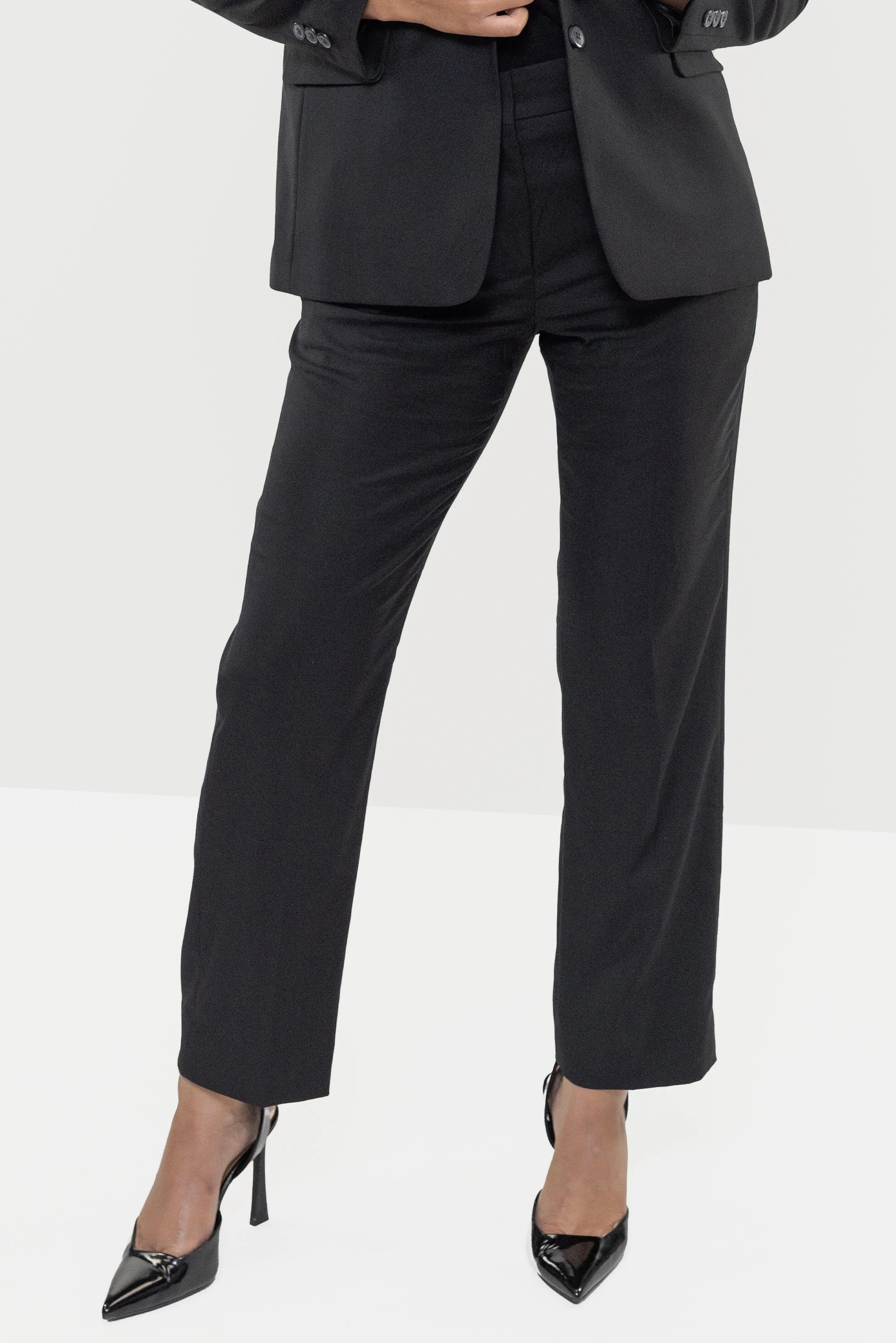 Women's Black Suit Separates Pants