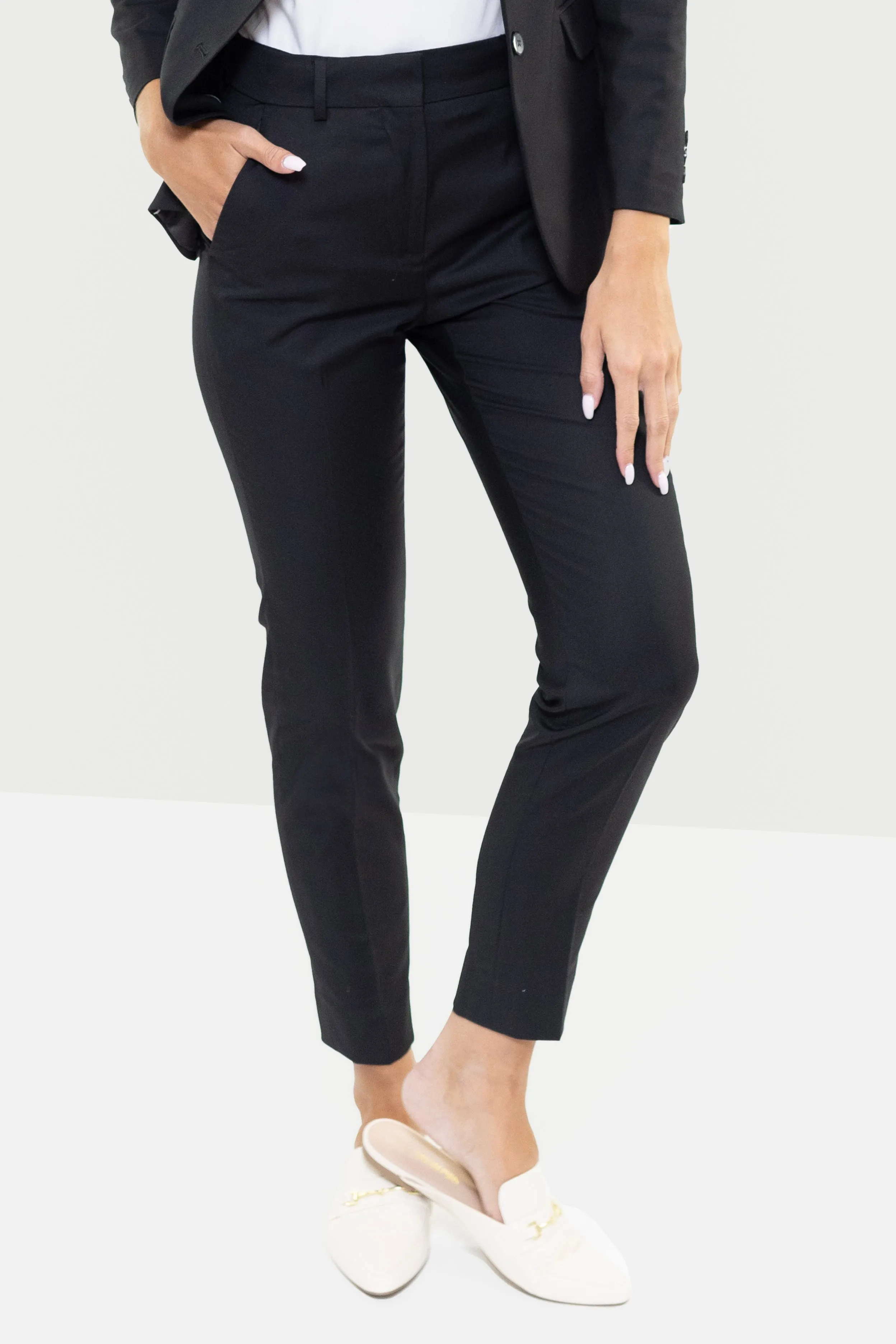 Women's Black Suit Separates Pants